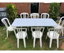 Bistro White Chairs FOR HIRE