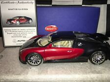 1:18 AUTOart #70901 Bugatti EB 16.4 Veyron Showcar (Black/Red) - Ltd edition