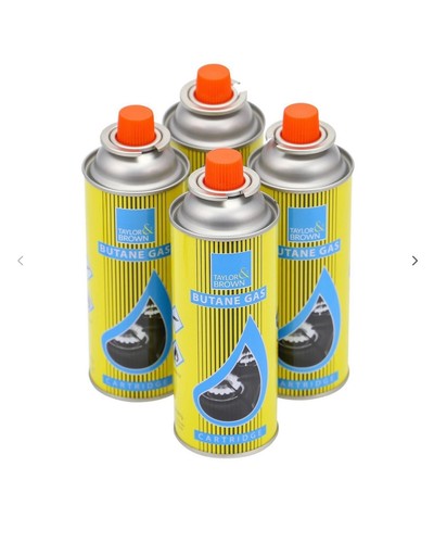 Butane gas bottles - 4,