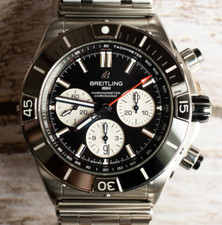 Breitling Super Chronomat B01 Black Dial 44mm Watch AB0136251B1A1