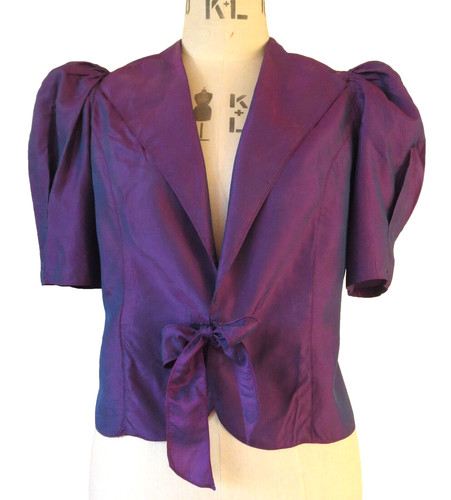 Vintage 1940s silk - , blouse