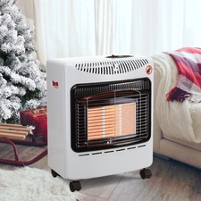 Portable 4.2kw Calor Gas Cabinet Heater Fire Butane with Regulator & Hose