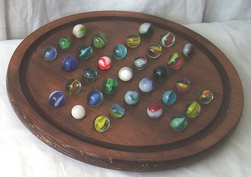 Solitaire board glass - board,