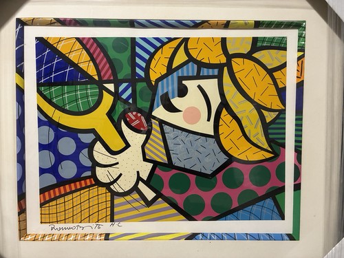 Romero britto tennis - romero,