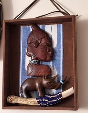 Unique Assemblage Art Vintage