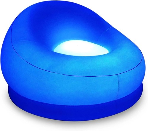 Inflatable led chair with - inflatable,