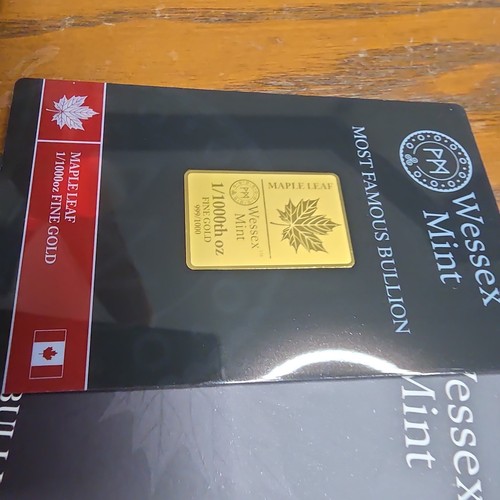 Wessex mint 1000oz - wessex, 1/1000oz