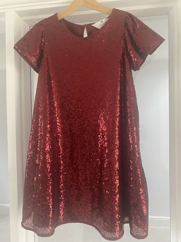 Lovely sequin red party - red,