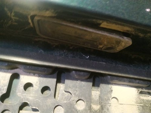 Number plate light rear - ,