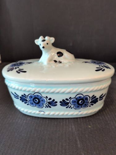 Vintage blue pale oval - vintage,