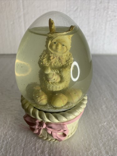 Dept easter snowglobe snow - easter,