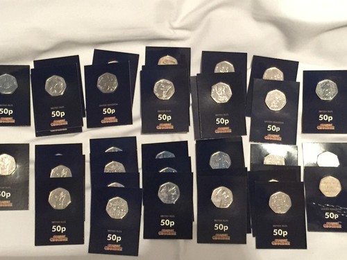 Uncirculated 50p coins - 50p,