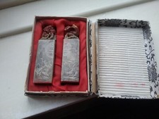 Chinese Box + 2 Soapstone