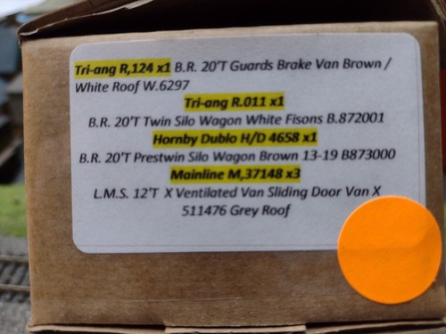 Box job lot 6x fright - box, lot,