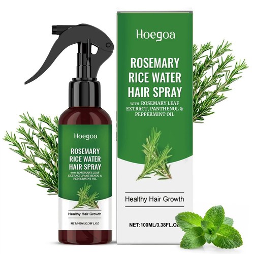 Rice water and - , rosemary