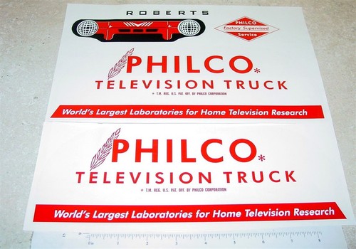 Roberts philco van - philco, tv