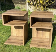 Pair of S’ Shaped Side Table