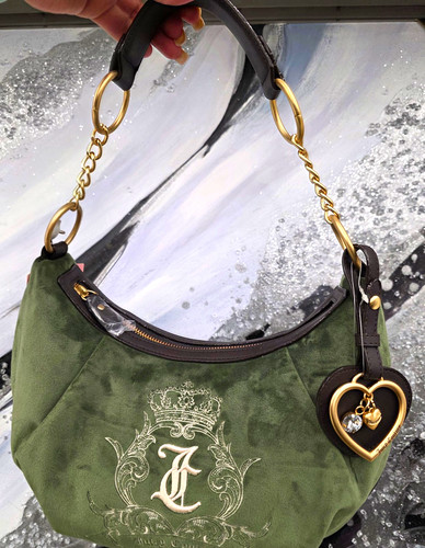 Juicy couture green crescent - couture,