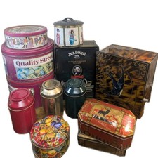 Tins Bundle Quality Street Macintosh St Michael Other Various Vintage Retro Tins
