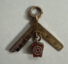 RARE VINTAGE ANTIQUE 9CT GOLD