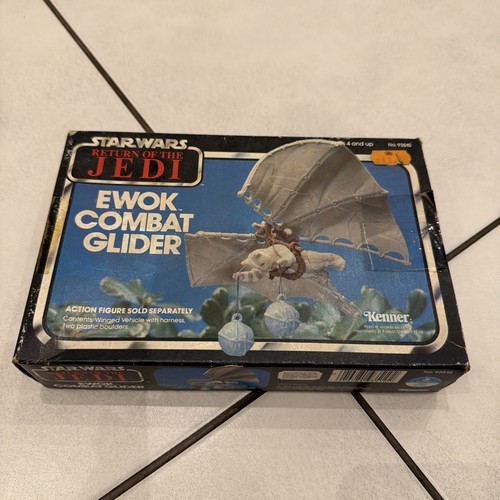 Vintage ewok combat glider - glider, box
