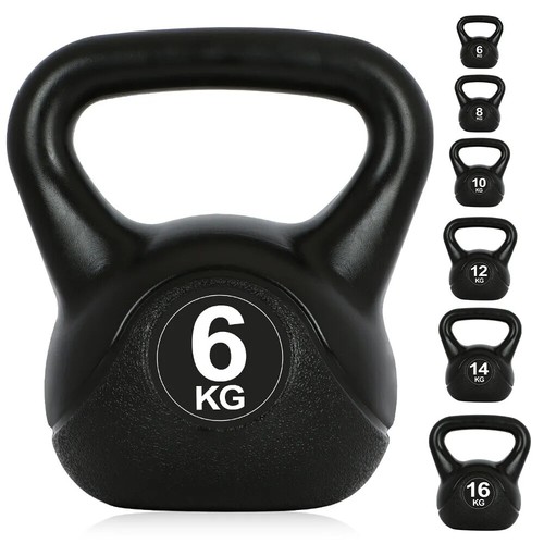 24kg vinyl kettlebell - vinyl, weight