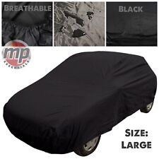 Black Indoor & Outdoor UV Rain Breathable Full Car Cover for Seat Exeo & Toledo