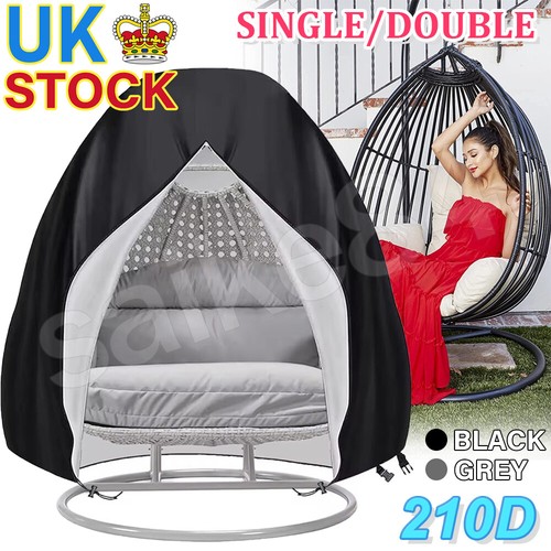 Single double egg chair - chair, cover