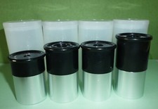 A Set of Four 0.95" Eyepiece Lens for TELESCOPE, 4/8/12.5/20mm, Brand New Cased