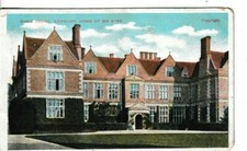NEWBURY, BERKSHIRE - SHAW HOUSE COLOUR  POSTCARD (1908)