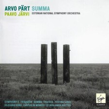 Summa Arvo P�rt CD Free UK