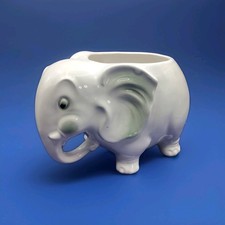 Elephant Plant Pot White M&S