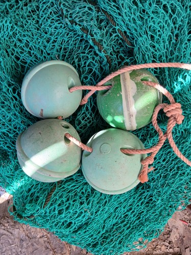 Plastic fishing net float - fishing,