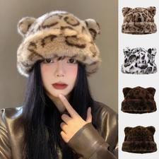 Leopard print plush teddy - plush, bear