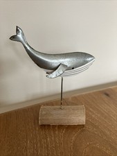 Metal Handmade Whale Ornament