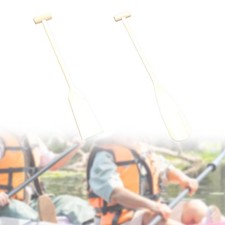 Wood Canoe Paddle DIY Boat Oar for Canoeing Outdoor Water Sports Kayak