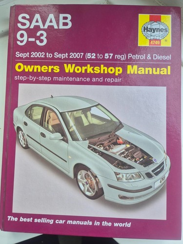 Saab owners workshop - owners,