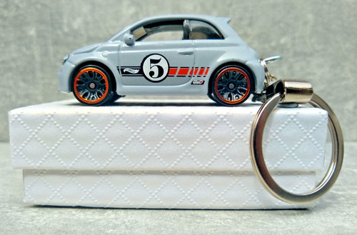 Fiat 500e keychain keyring hot - fiat,