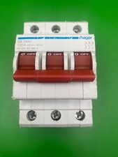 Hager SB399U 100A 3 Pole 3