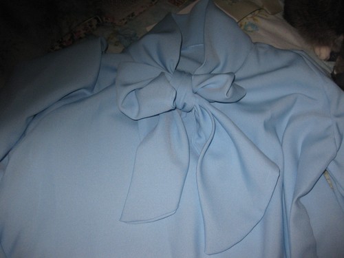 Pussy bow blouse bust - bow,