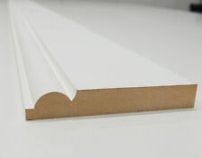  Skirting Torus MDF Board Primed Various Lengths 120x18mm