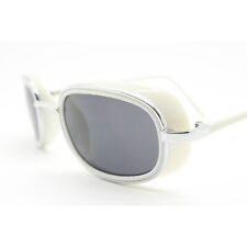 90's true vintage micro goggle sunglasses. White surround blinker spoilers. BNWT