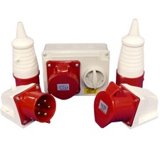 32 Amp 5 Pin Plugs and Sockets