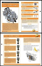 Four-Stroke Engine - Engines - Mega Bikes Hachette Fold-Out Card