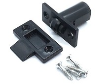 Roller Latch 36mm Black Sprung