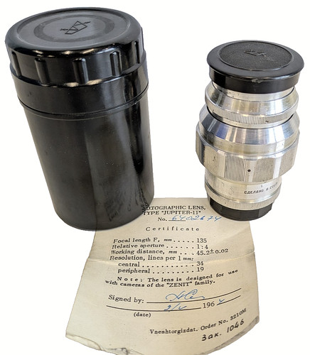 Jupiter 135mm m39 mount - jupiter-11, f/4