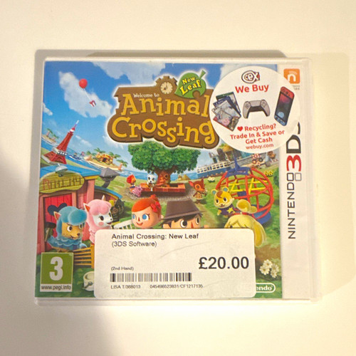 Nintendo animal crossing - crossing:, new