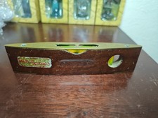 Vintage W Marples & Sons Sheffield Brass Boat Spirit Level Pat 423896