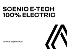 RENAULT SCENIC E-TECH ELECTRIC -Owners USER Manual -A4 or A5 SIZE - New Print
