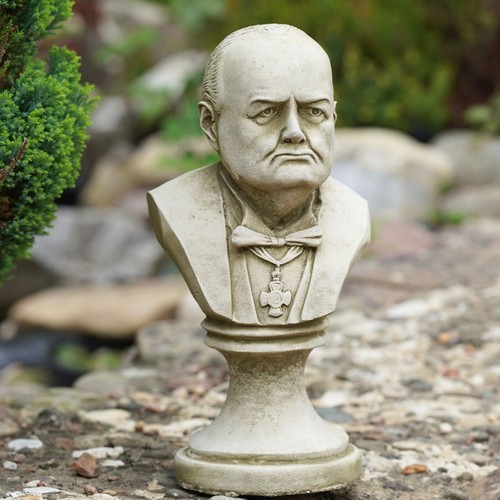 Winston churchill bust stone - bust,